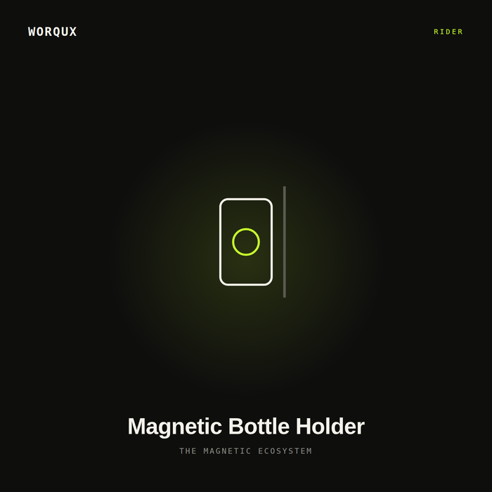 WORQUX Magnetic Bottle Holder
