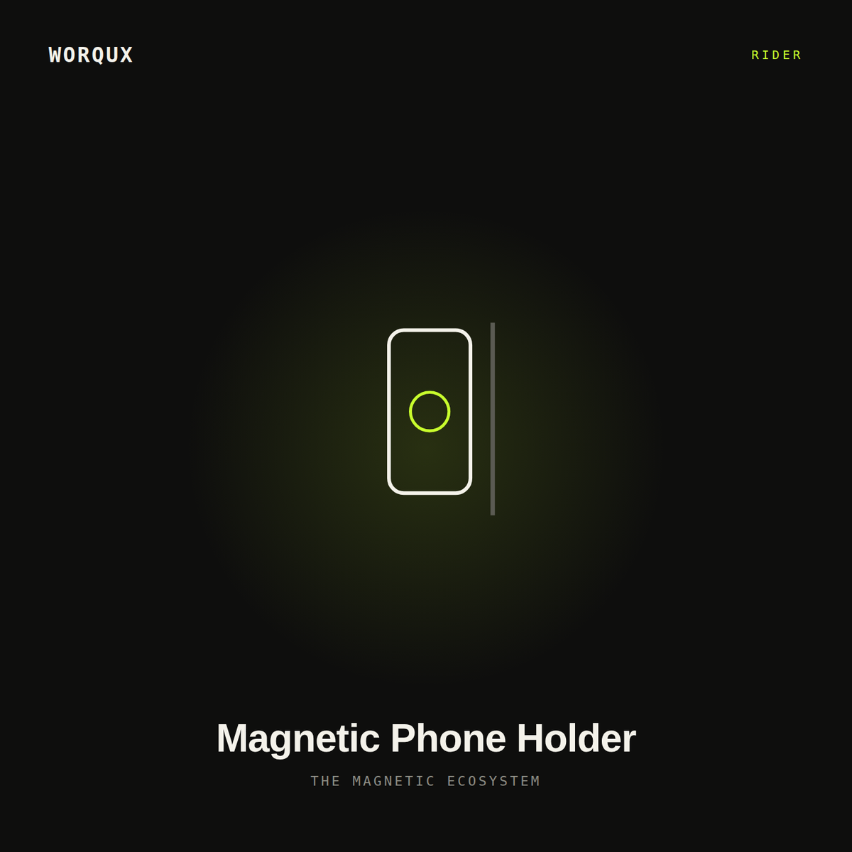 WORQUX Magnetic Phone Holder