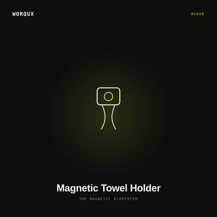 WORQUX Magnetic Towel Holder